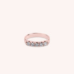 Lade das Bild in die Galerie hoch, Anello Fedina Petra 5 Oro rosa - Varengo Gioielli