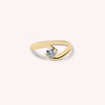 Load image into Gallery viewer, Anello Solitario Calipso Oro giallo - Varengo Gioielli