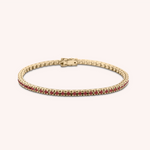 Carica l’immagine nella galleria, Bracciale Afrodite Rubini Oro giallo - Varengo Gioielli