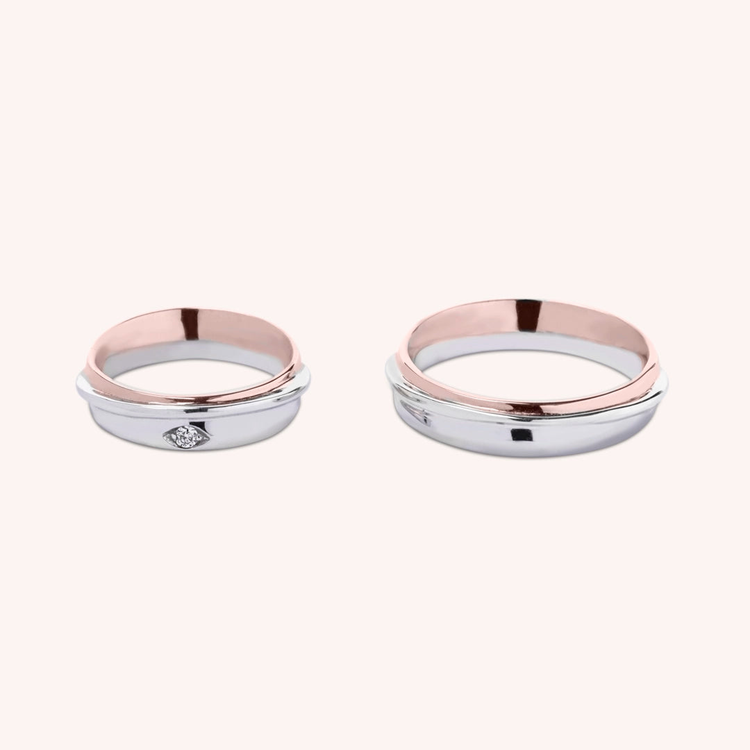 Fedi Pasitea Oro Bianco e Rosa - Varengo Gioielli