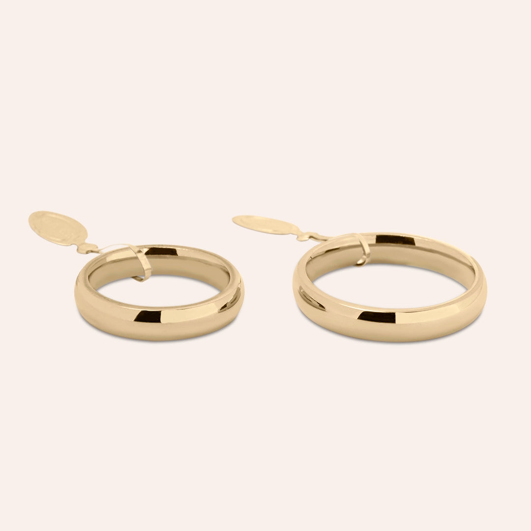 Fedi UNOAERRE Comode 4 mm Oro giallo - Varengo Gioielli
