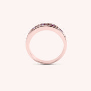 Anello Athena Rubini 2 - Varengo Gioielli