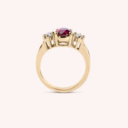Anello Bia Rubino - Varengo Gioielli