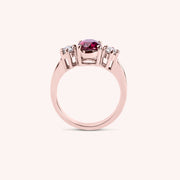 Anello Bia Rubino - Varengo Gioielli