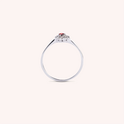 Anello Clio Rubino - Varengo Gioielli