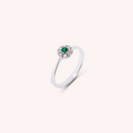 Load image into Gallery viewer, Anello Clio Smeraldo - Varengo Gioielli