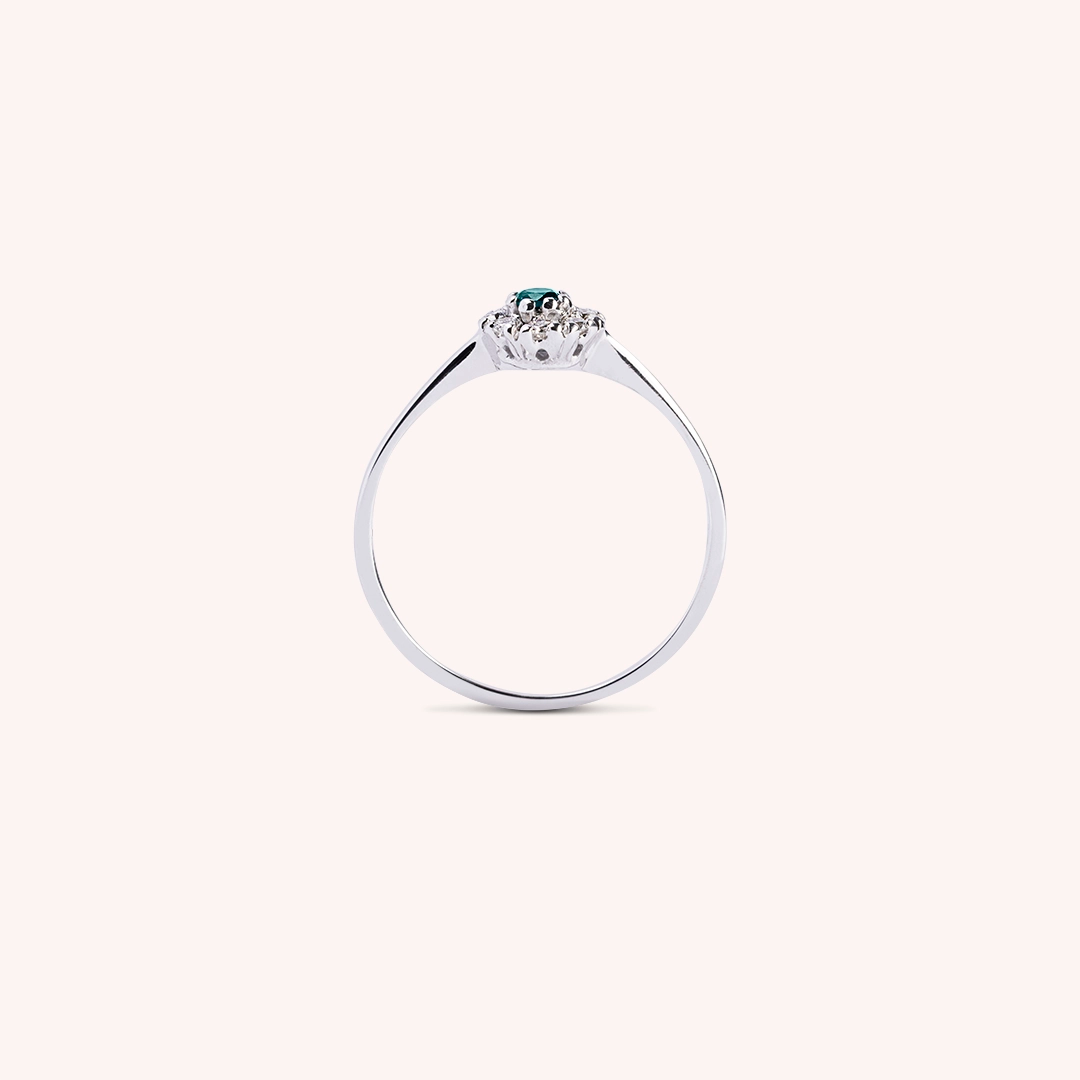 Anello Clio Smeraldo - Varengo Gioielli