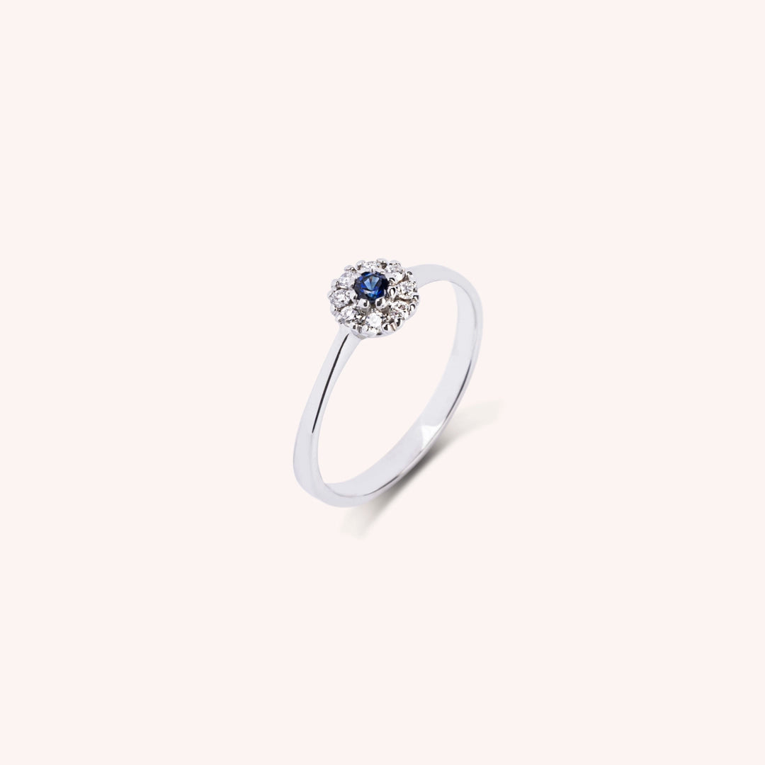 Anello Clio Zaffiro - Varengo Gioielli