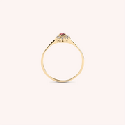 Anello Clio Rubino - Varengo Gioielli