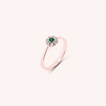 Load image into Gallery viewer, Anello Clio Smeraldo - Varengo Gioielli