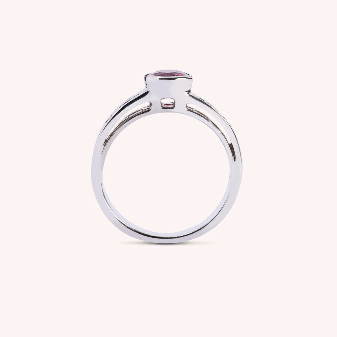 Anello Dedalo Rubino - Varengo Gioielli