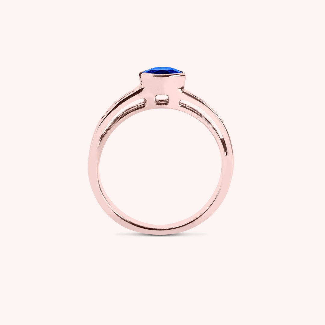 Anello Dedalo Zaffiro - Varengo Gioielli
