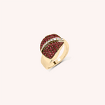 Load image into Gallery viewer, Anello Demetra Rubini - Varengo Gioielli