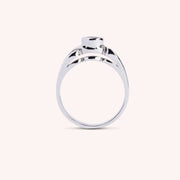 Anello Diana Rubino - Varengo Gioielli