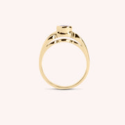 Anello Diana Rubino - Varengo Gioielli