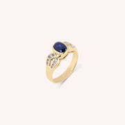 Anello Diana Zaffiro - Varengo Gioielli