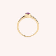 Anello Estia Rubino 2 - Varengo Gioielli