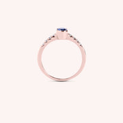 Anello Estia Zaffiro 2 - Varengo Gioielli