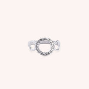 Anello Fantasia Aura Cerchi Oro bianco - Varengo Gioielli