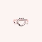 Anello Fantasia Aura Cerchi Oro rosa - Varengo Gioielli