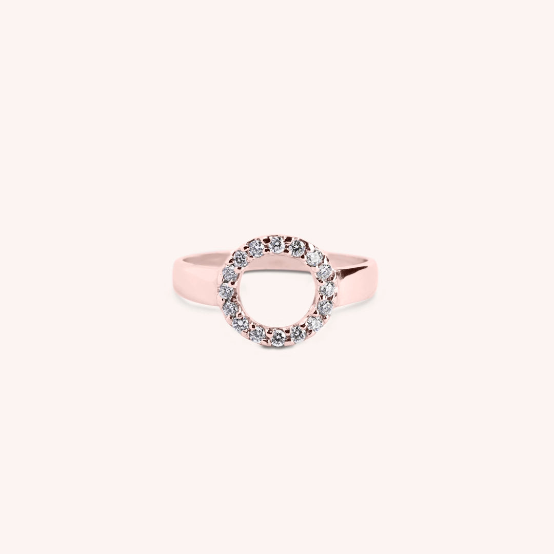Anello Fantasia Aura Oro rosa - Varengo Gioielli