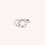 Lade das Bild in die Galerie hoch, Anello Fantasia Cora Oro bianco - Varengo Gioielli