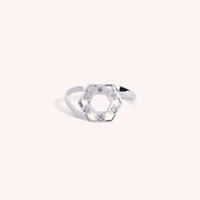 Anello Fantasia Cora Oro bianco - Varengo Gioielli