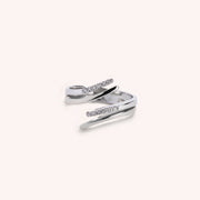 Anello Fantasia Rea Piccolo Oro bianco - Varengo Gioielli