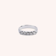 Anello Fedina Petra 5 Oro bianco - Varengo Gioielli
