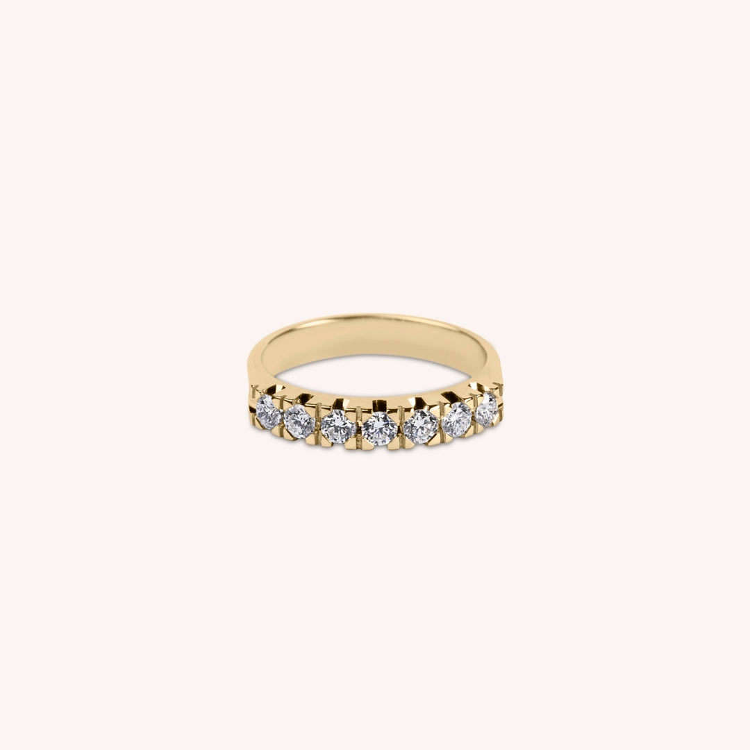Anello Fedina Petra 7 Oro giallo - Varengo Gioielli
