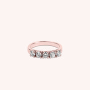 Anello Fedina Teti 5 Oro rosa - Varengo Gioielli