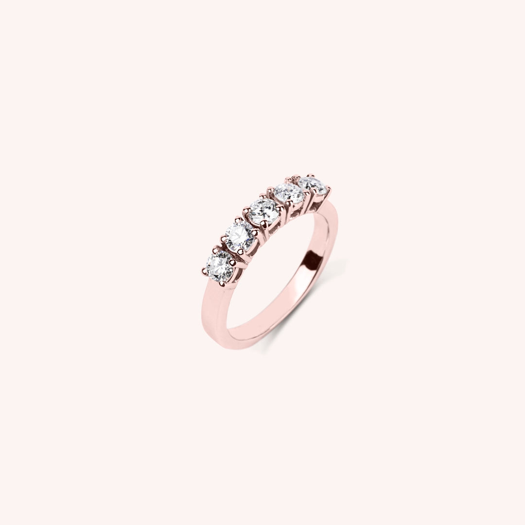 Anello Fedina Teti 5 - Varengo Gioielli