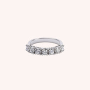 Anello Fedina Teti 7 Oro bianco - Varengo Gioielli