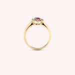 Load image into Gallery viewer, Anello Iris Rubino 5x7 - Varengo Gioielli