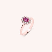 Anello Iris Rubino 5x7 - Varengo Gioielli