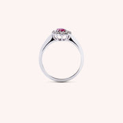 Anello Iris Rubino 6x4 - Varengo Gioielli