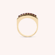 Anello Phoese Rubini - Varengo Gioielli