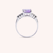 Anello Selene Ametista - Varengo Gioielli