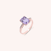 Anello Selene Ametista - Varengo Gioielli