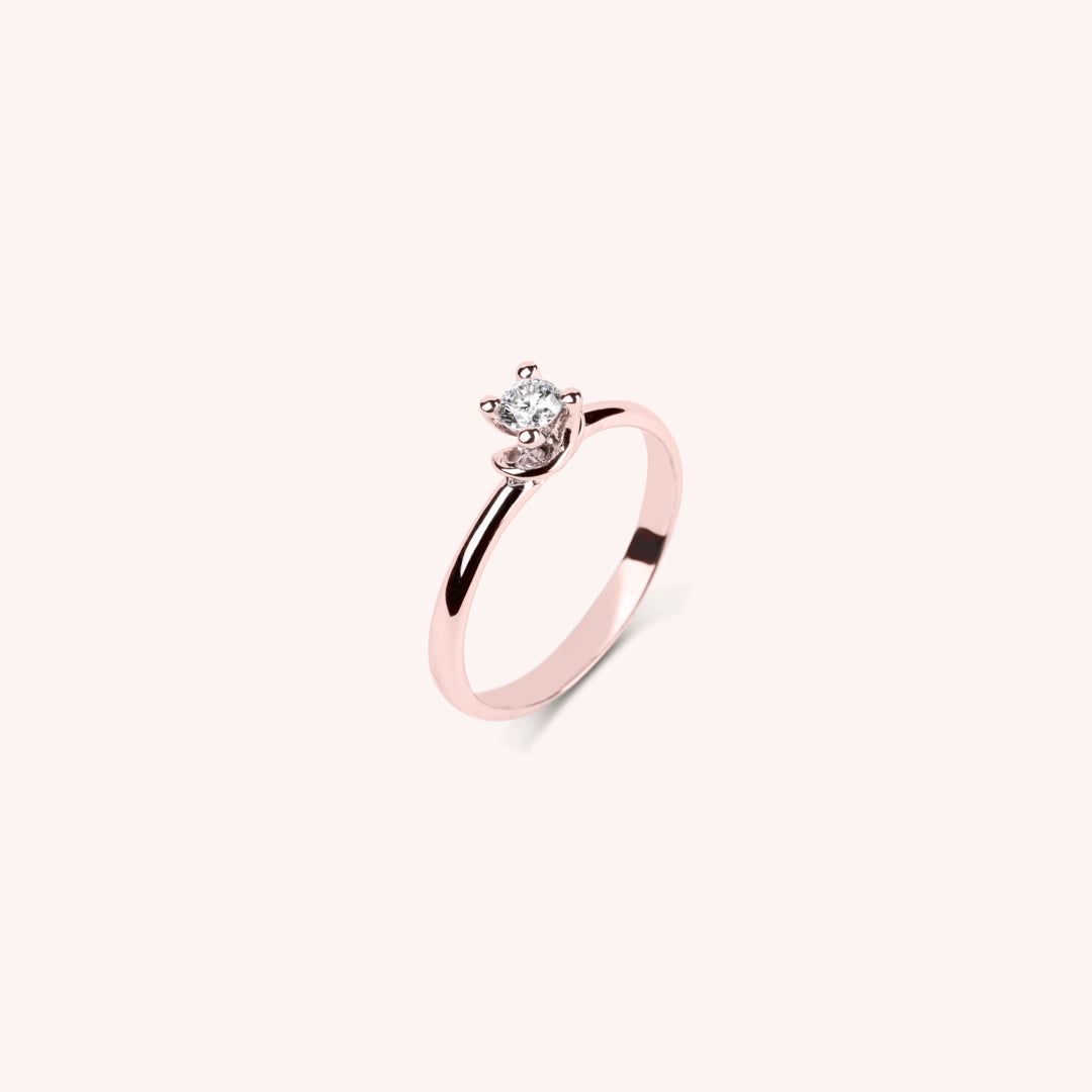Anello Solitario Ade - Varengo Gioielli