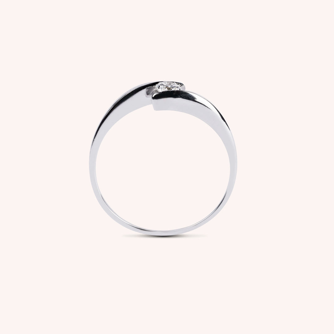 Anello Solitario Algea - Varengo Gioielli