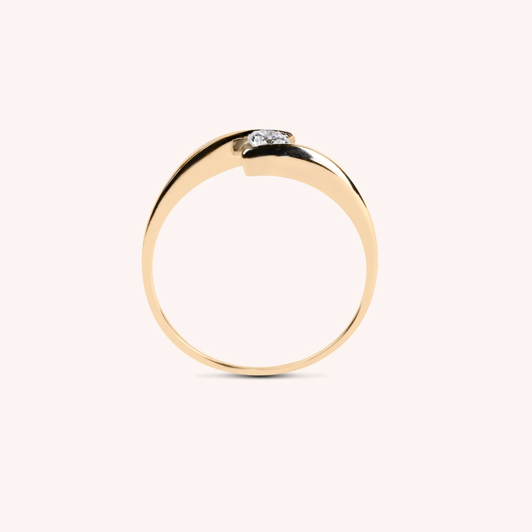 Anello Solitario Algea - Varengo Gioielli