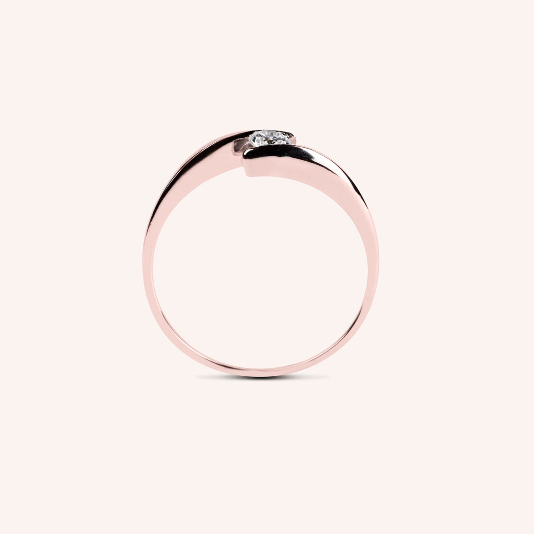 Anello Solitario Algea - Varengo Gioielli