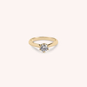 Anello Solitario Ares Oro giallo - Varengo Gioielli