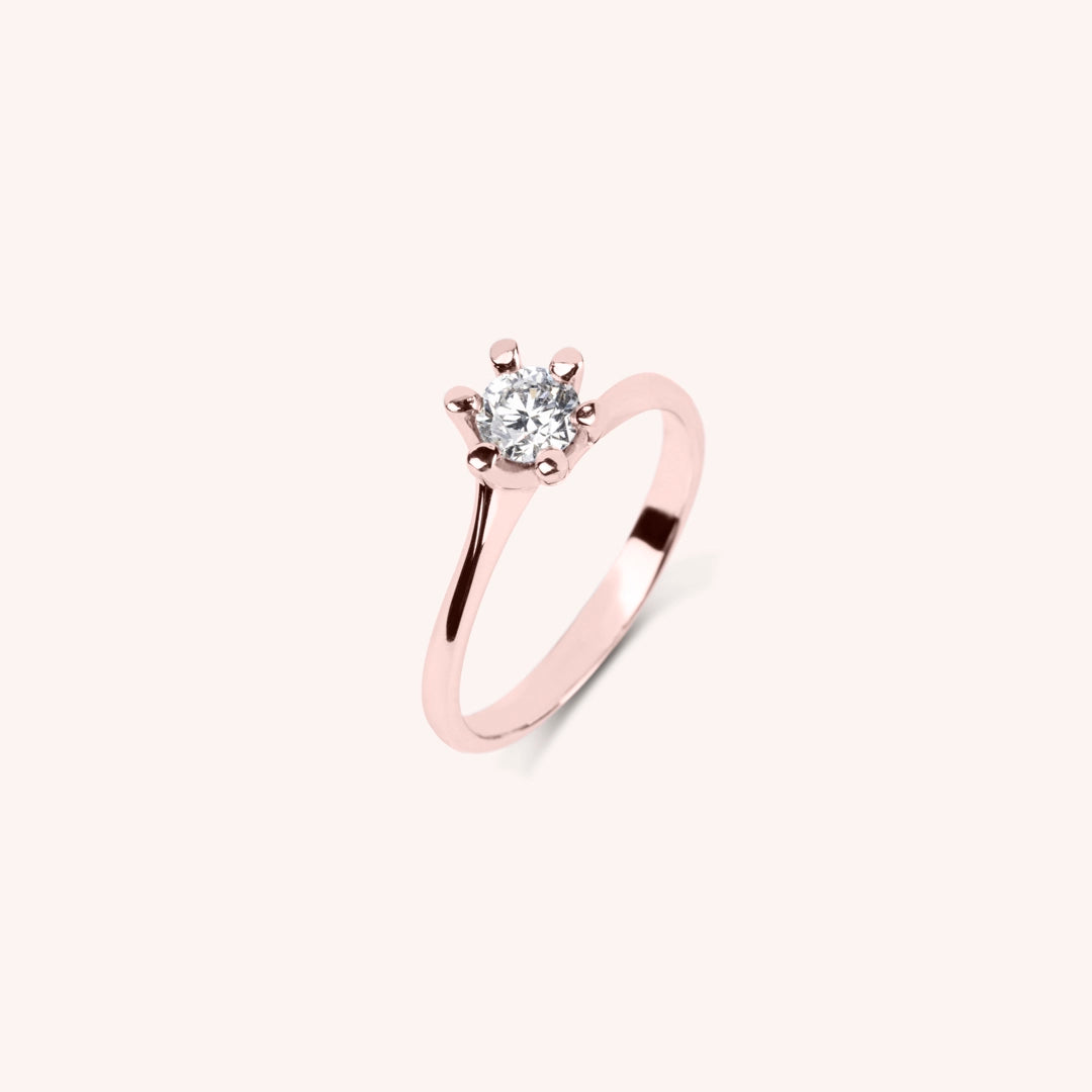 Anello Solitario Arge - Varengo Gioielli