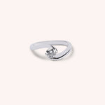 Load image into Gallery viewer, Anello Solitario Calipso Oro bianco - Varengo Gioielli
