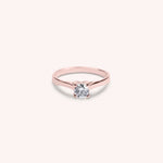 Load image into Gallery viewer, Anello Solitario Clizia Oro rosa - Varengo Gioielli