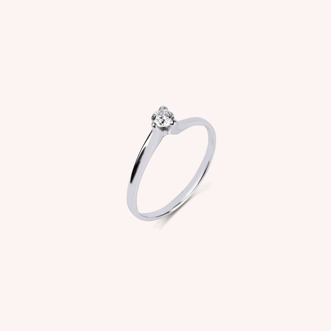 Anello Solitario Dike - Varengo Gioielli