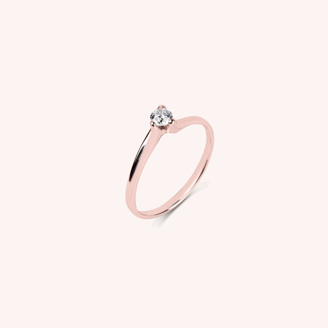Anello Solitario Dike - Varengo Gioielli