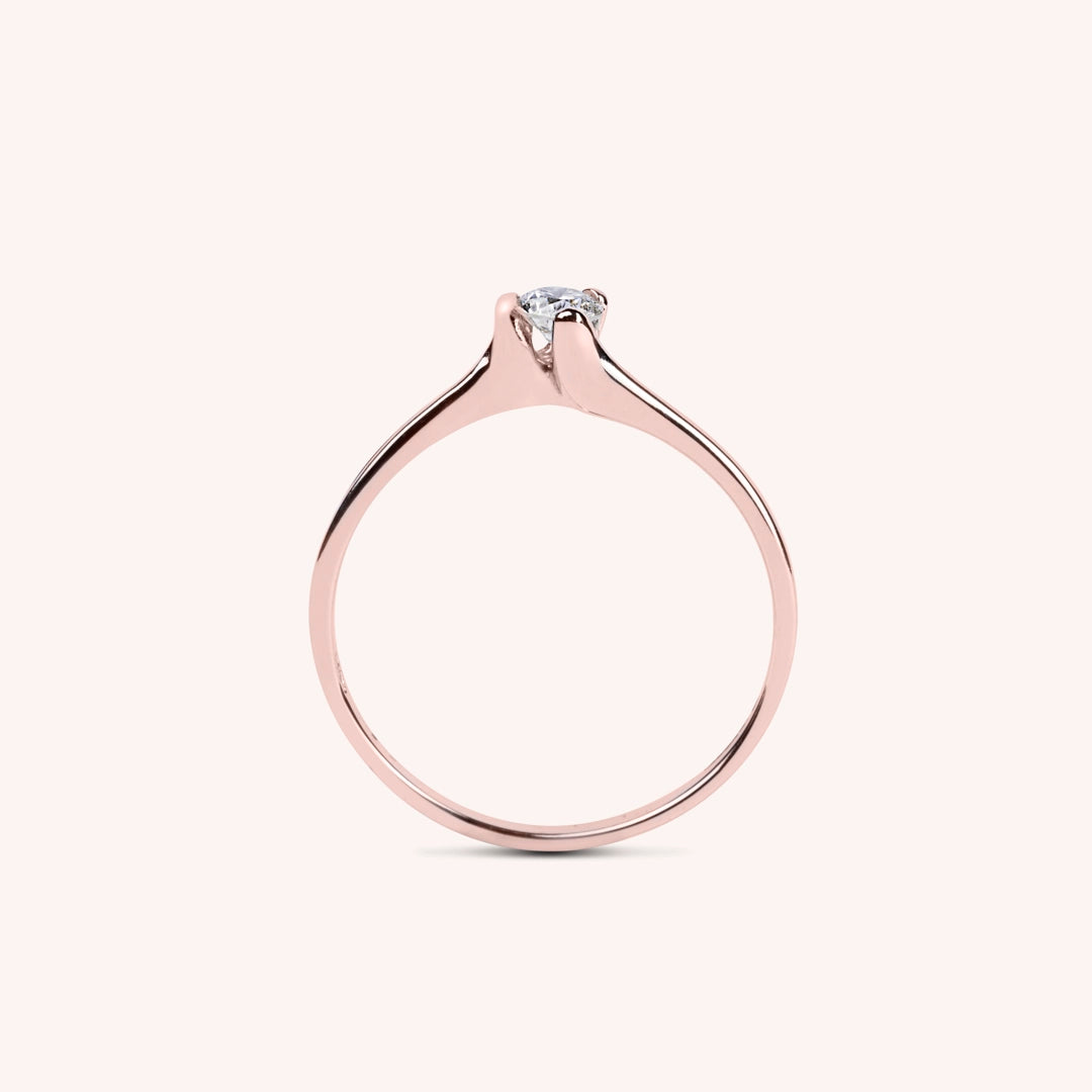 Anello Solitario Dike - Varengo Gioielli